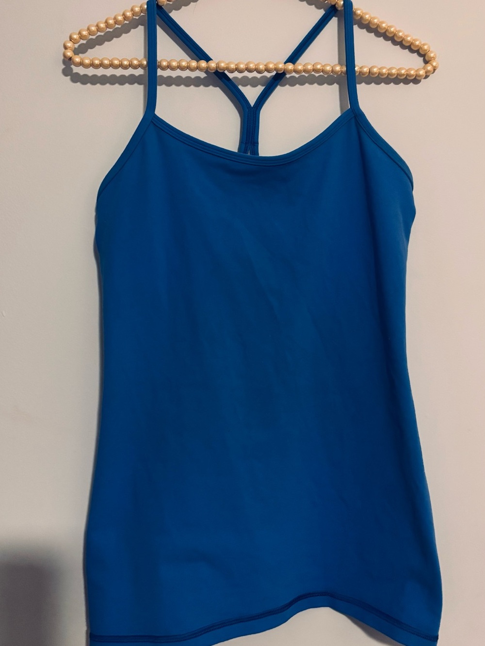 Lululemon Blue Women's Strappy Y Tank Top